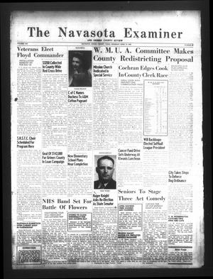Primary view of object titled 'The Navasota Examiner and Grimes County Review (Navasota, Tex.), Vol. 53, No. 20, Ed. 1 Thursday, April 15, 1948'.