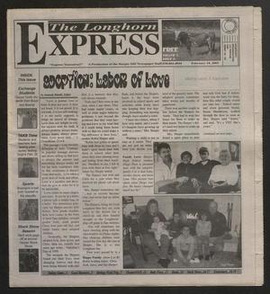 Primary view of object titled 'The Longhorn Express (Harper, Tex.), Vol. 7, No. 4, Ed. 1 Monday, February 14, 2005'.