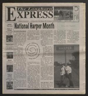 Primary view of object titled 'The Longhorn Express (Harper, Tex.), Vol. 7, No. 5, Ed. 1 Friday, April 15, 2005'.