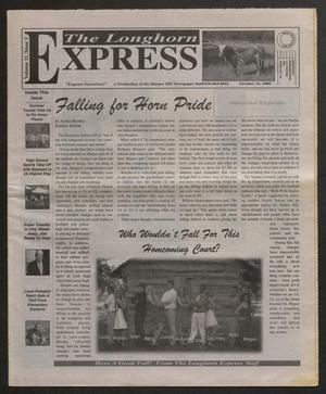 The Longhorn Express (Harper, Tex.), Vol. 11, No. 1, Ed. 1 Friday, October 10, 2008