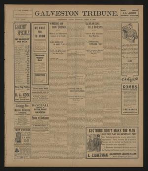 Primary view of object titled 'Galveston Tribune. (Galveston, Tex.), Vol. 26, No. 111, Ed. 1 Tuesday, April 3, 1906'.