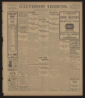 Primary view of object titled 'Galveston Tribune. (Galveston, Tex.), Vol. 26, No. 181, Ed. 1 Saturday, June 23, 1906'.