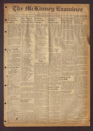 Primary view of object titled 'The McKinney Examiner (McKinney, Tex.), Vol. 61, No. 21, Ed. 1 Thursday, March 6, 1947'.