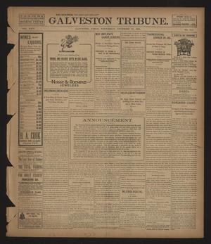 Galveston Tribune. (Galveston, Tex.), Vol. 24, No. 312, Ed. 1 Wednesday, November 23, 1904