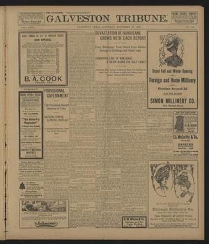 Galveston Tribune. (Galveston, Tex.), Vol. 26, No. 265, Ed. 1 Saturday, September 29, 1906