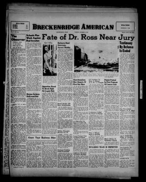 Breckenridge American (Breckenridge, Tex.), Vol. 27, No. 239, Ed. 1 Tuesday, October 21, 1947