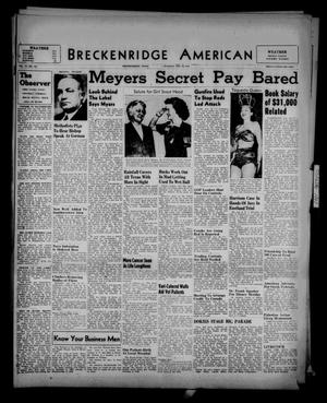 Breckenridge American (Breckenridge, Tex.), Vol. 27, No. 261, Ed. 1 Tuesday, November 18, 1947