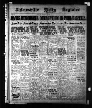 Primary view of object titled 'Gainesville Daily Register and Messenger (Gainesville, Tex.), Vol. 40, No. 214, Ed. 1 Friday, August 22, 1924'.
