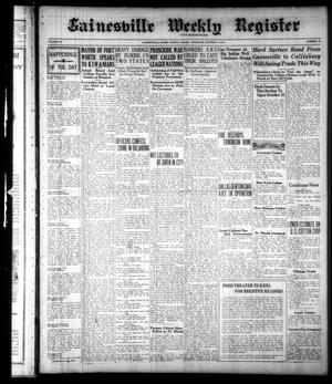 Gainesville Weekly Register and Messenger (Gainesville, Tex.), Vol. 52, No. 45, Ed. 1 Thursday, October 2, 1924
