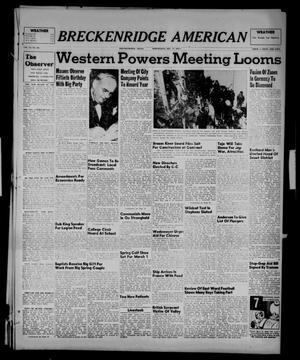 Breckenridge American (Breckenridge, Tex.), Vol. 27, No. 285, Ed. 1 Wednesday, December 17, 1947