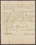 Thumbnail image of item number 1 in: '[Recommendation Letter for I. F. Bennett, September 22, 1871]'.