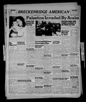 Breckenridge American (Breckenridge, Tex.), Vol. 28, No. 8, Ed. 1 Friday, January 9, 1948