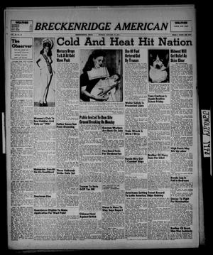 Breckenridge American (Breckenridge, Tex.), Vol. 28, No. 14, Ed. 1 Sunday, January 18, 1948