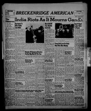 Breckenridge American (Breckenridge, Tex.), Vol. 28, No. 26, Ed. 1 Sunday, February 1, 1948
