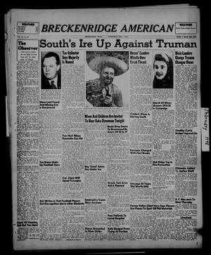 Breckenridge American (Breckenridge, Tex.), Vol. 28, No. 29, Ed. 1 Wednesday, February 4, 1948