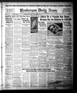 Henderson Daily News (Henderson, Tex.),, Vol. 1, No. 91, Ed. 1 Friday, July 3, 1931
