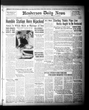 Henderson Daily News (Henderson, Tex.),, Vol. 1, No. 107, Ed. 1 Wednesday, July 22, 1931