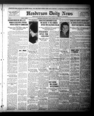 Henderson Daily News (Henderson, Tex.),, Vol. 1, No. 144, Ed. 1 Tuesday, September 1, 1931