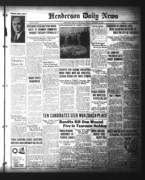 Henderson Daily News (Henderson, Tex.),, Vol. 1, No. 215, Ed. 1 Monday, November 23, 1931