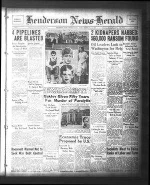 Henderson News-Herald (Henderson, Tex.), Vol. 1, No. 29, Ed. 1 Sunday, May 7, 1933