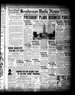Henderson Daily News (Henderson, Tex.), Vol. 7, No. [53], Ed. 1 Thursday, May 20, 1937