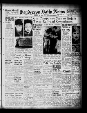 Henderson Daily News (Henderson, Tex.), Vol. 7, No. 303, Ed. 1 Tuesday, March 8, 1938