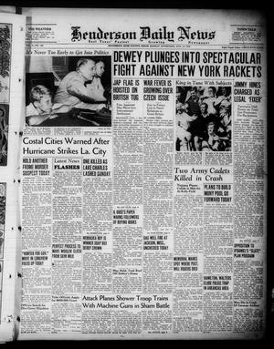 Henderson Daily News (Henderson, Tex.), Vol. 8, No. 128, Ed. 1 Monday, August 15, 1938