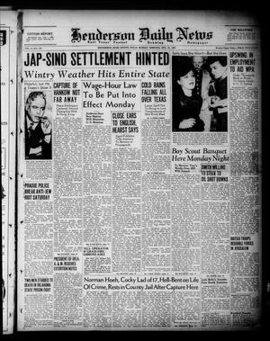 Henderson Daily News (Henderson, Tex.), Vol. 8, No. 187, Ed. 1 Sunday, October 23, 1938