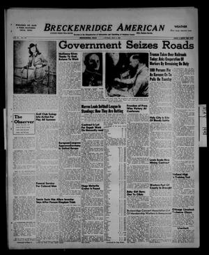 Breckenridge American (Breckenridge, Tex.), Vol. 28, No. 102, Ed. 2 Sunday, May 9, 1948