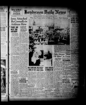 Henderson Daily News (Henderson, Tex.), Vol. 8, No. 225, Ed. 1 Tuesday, December 6, 1938