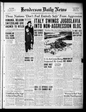 Henderson Daily News (Henderson, Tex.), Vol. 9, No. 30, Ed. 1 Sunday, April 23, 1939