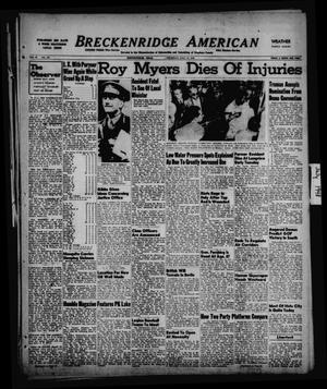Breckenridge American (Breckenridge, Tex.), Vol. 28, No. 158, Ed. 1 Thursday, July 15, 1948