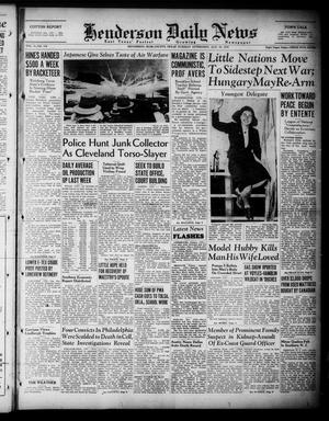 Henderson Daily News (Henderson, Tex.), Vol. 8, No. 135, Ed. 1 Tuesday, August 23, 1938