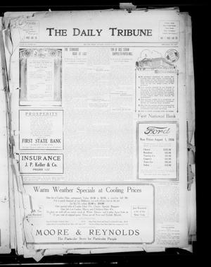 Primary view of object titled 'The Daily Tribune (Bay City, Tex.), Vol. 11, No. 238, Ed. 1 Saturday, August 12, 1916'.