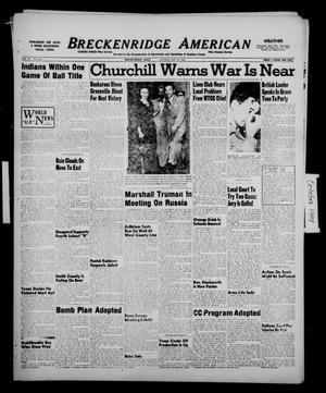 Breckenridge American (Breckenridge, Tex.), Vol. 28, No. 220, Ed. 1 Sunday, October 10, 1948