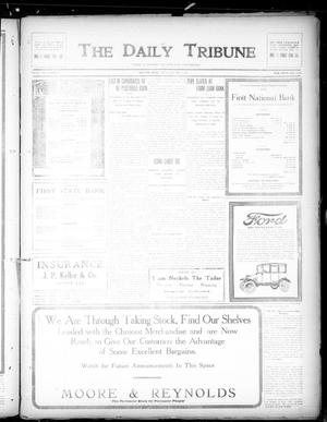 Primary view of object titled 'The Daily Tribune (Bay City, Tex.), Vol. 12, No. 52, Ed. 1 Friday, January 5, 1917'.