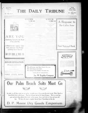 Primary view of object titled 'The Daily Tribune (Bay City, Tex.), Vol. 12, No. 223, Ed. 1 Friday, July 13, 1917'.