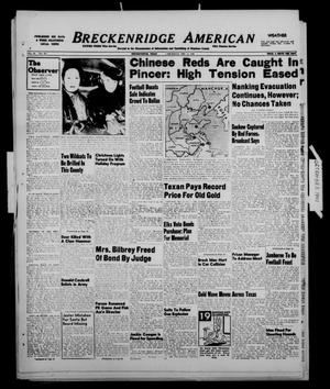 Breckenridge American (Breckenridge, Tex.), Vol. 28, No. 265, Ed. 1 Thursday, December 2, 1948