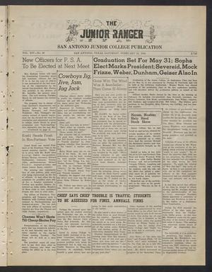 The Junior Ranger (San Antonio, Tex.), Vol. 14, No. 20, Ed. 1 Saturday, February 24, 1940