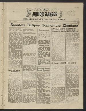 The Junior Ranger (San Antonio, Tex.), Vol. 15, No. 4, Ed. 1 Friday, October 4, 1940