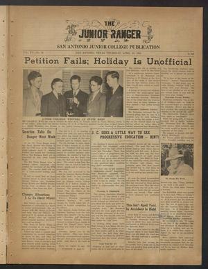 The Junior Ranger (San Antonio, Tex.), Vol. 15, No. 25, Ed. 1 Thursday, April 10, 1941