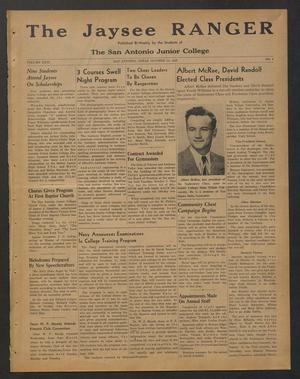 The Jaysee Ranger (San Antonio, Tex.), Vol. 23, No. 3, Ed. 1 Wednesday, October 13, 1948