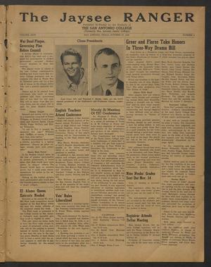 The Jaysee Ranger (San Antonio, Tex.), Vol. 24, No. 4, Ed. 1 Thursday, October 27, 1949