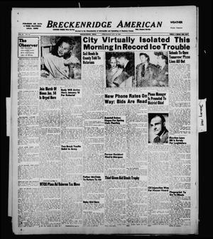 Breckenridge American (Breckenridge, Tex.), Vol. 29, No. 10, Ed. 1 Wednesday, January 12, 1949