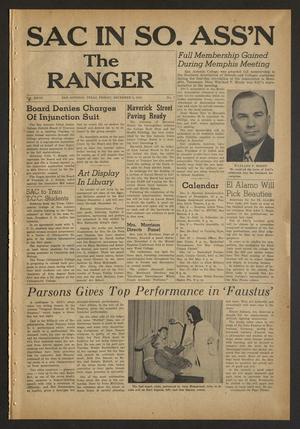 Primary view of object titled 'The Ranger (San Antonio, Tex.), Vol. 27, No. 7, Ed. 1 Friday, December 5, 1952'.