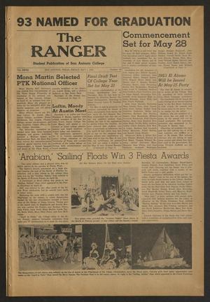 The Ranger (San Antonio, Tex.), Vol. 27, No. 16, Ed. 1 Friday, May 1, 1953