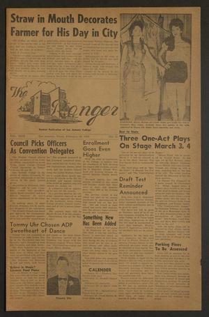 The Ranger (San Antonio, Tex.), Vol. 29, No. 11, Ed. 1 Friday, February 18, 1955