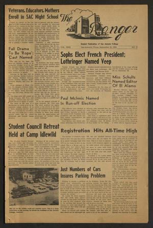 The Ranger (San Antonio, Tex.), Vol. 30, No. 2, Ed. 1 Monday, September 26, 1955