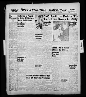 Breckenridge American (Breckenridge, Tex.), Vol. 29, No. 16, Ed. 1 Wednesday, January 19, 1949