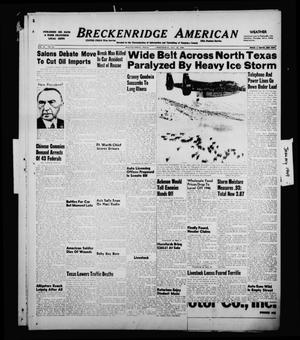 Breckenridge American (Breckenridge, Tex.), Vol. 29, No. 22, Ed. 1 Wednesday, January 26, 1949